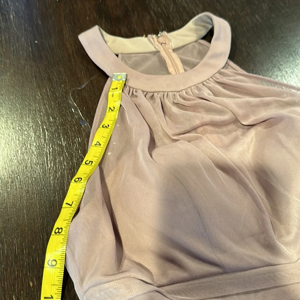 Prom formal mauve dress! New without tags! Never worn. - Picture 12 of 17